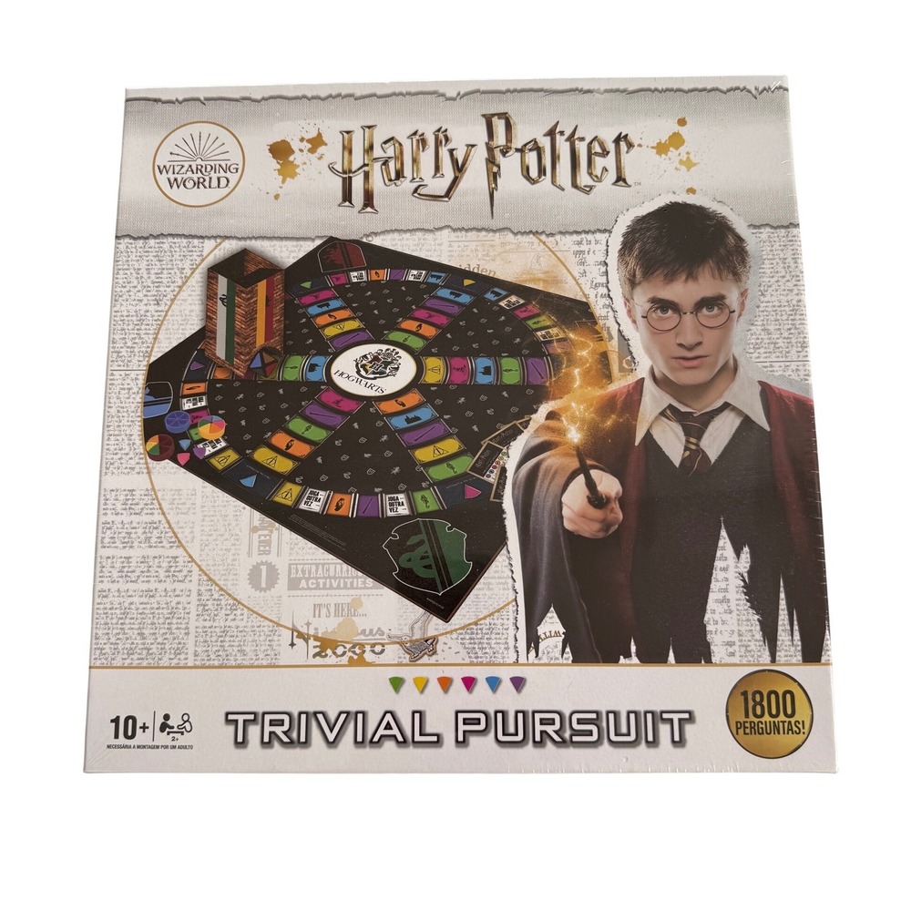 Harry Potter Trivial Pursuit Portuguese Edition • 300 Cards‎ • NEW & Sealed
